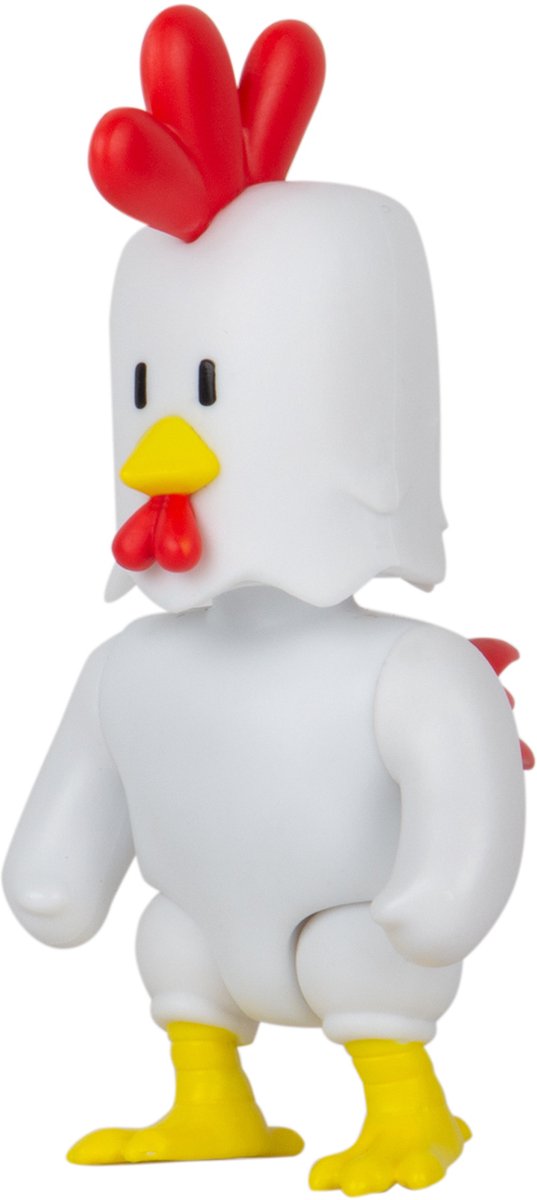 Boti Stumble Guys actiefiguur - Chicken - Mini verzamelfiguur speelgoed.