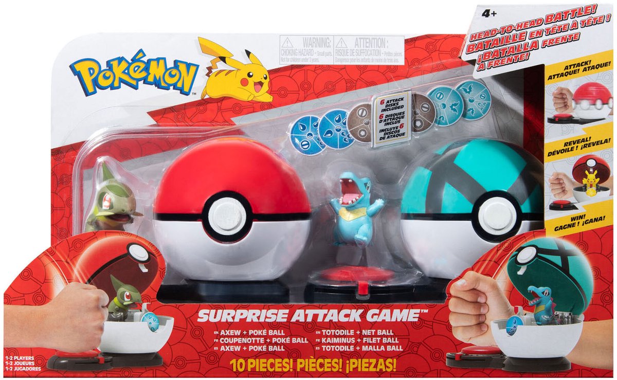 Pokemon Surprise Attack Poke Ball Battle Game