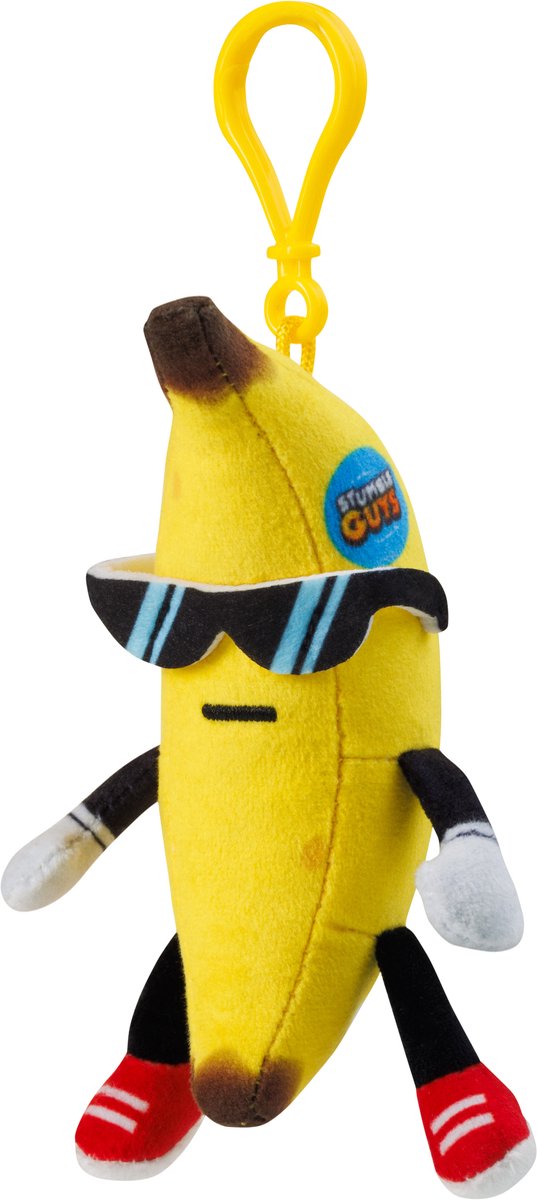 Stumble Guys Sleutelhanger Pluche - Banana Guy