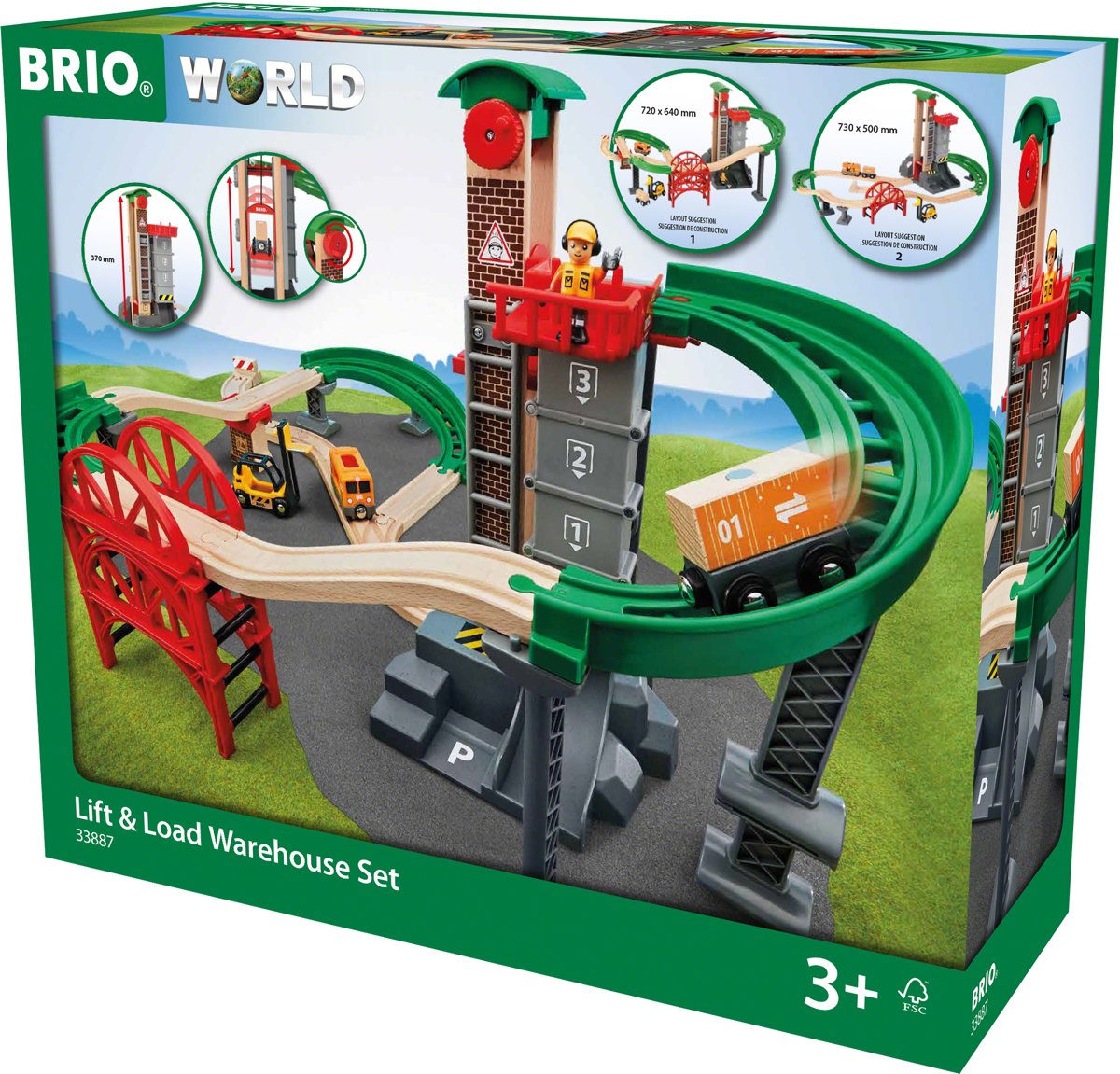 BRIO Lift & Load set - 33887