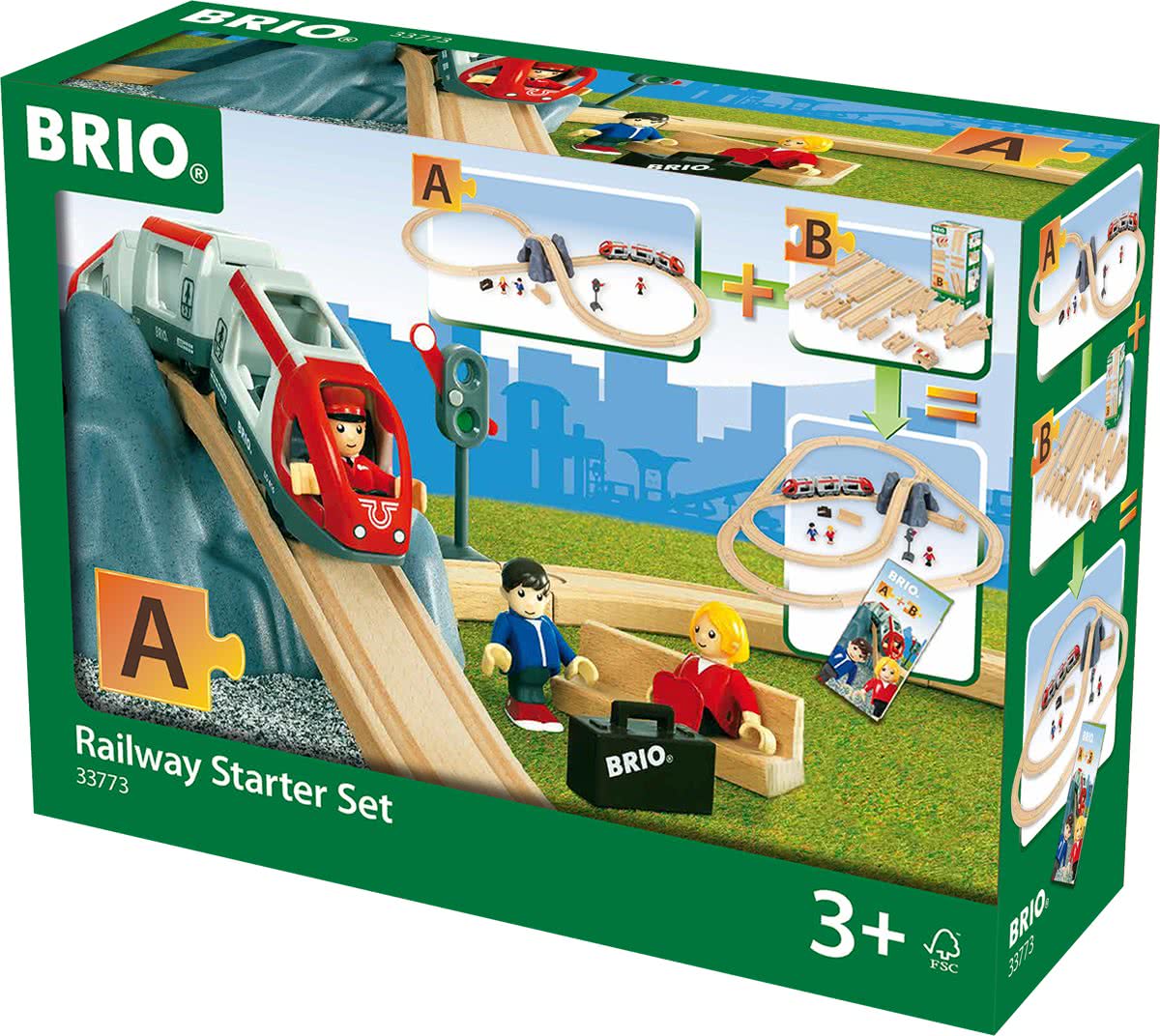 BRIO Trein starterset A - 33773