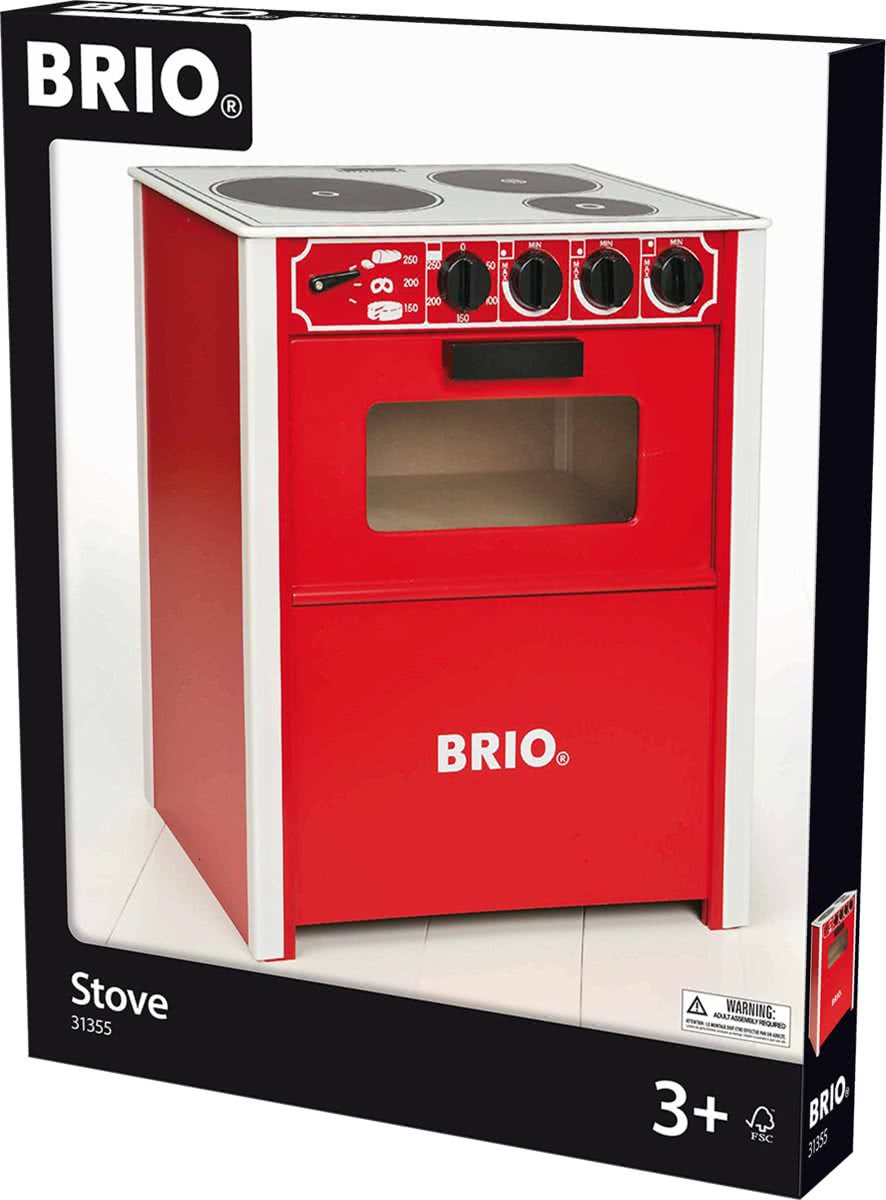 BRIO fornuis rood - 31355