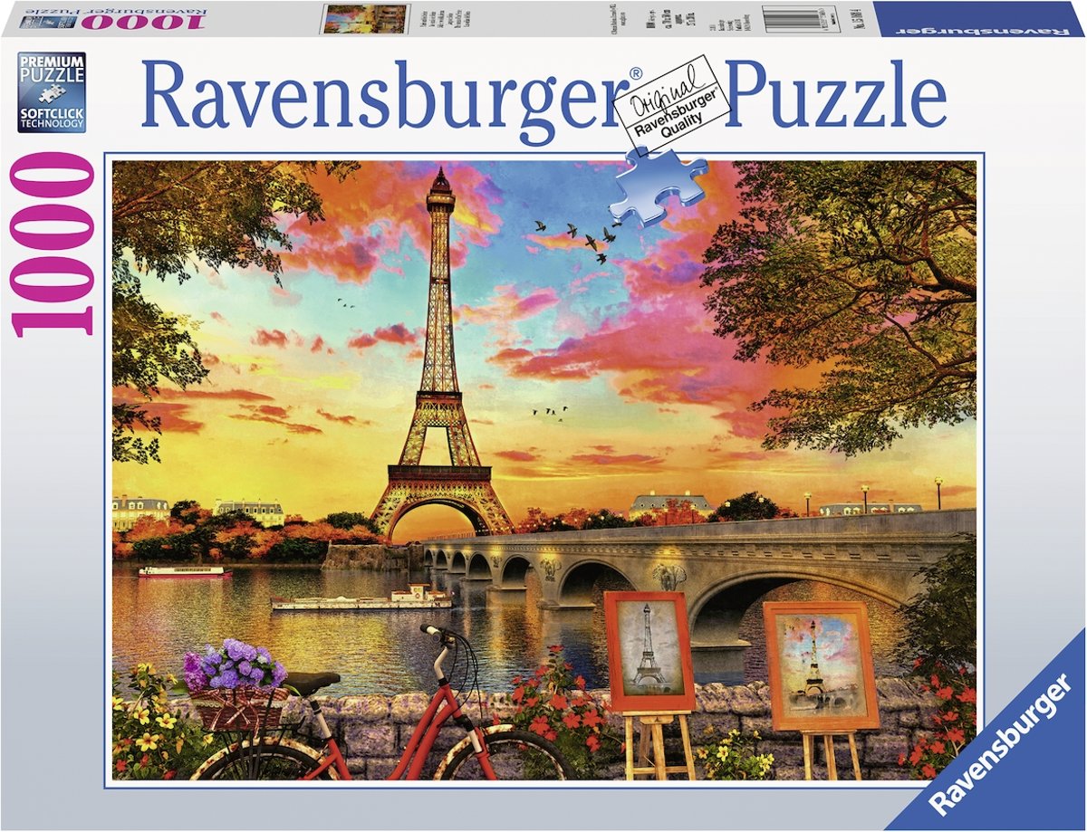 Ravensburger puzzel Paris - legpuzzel - 1000 stukjes
