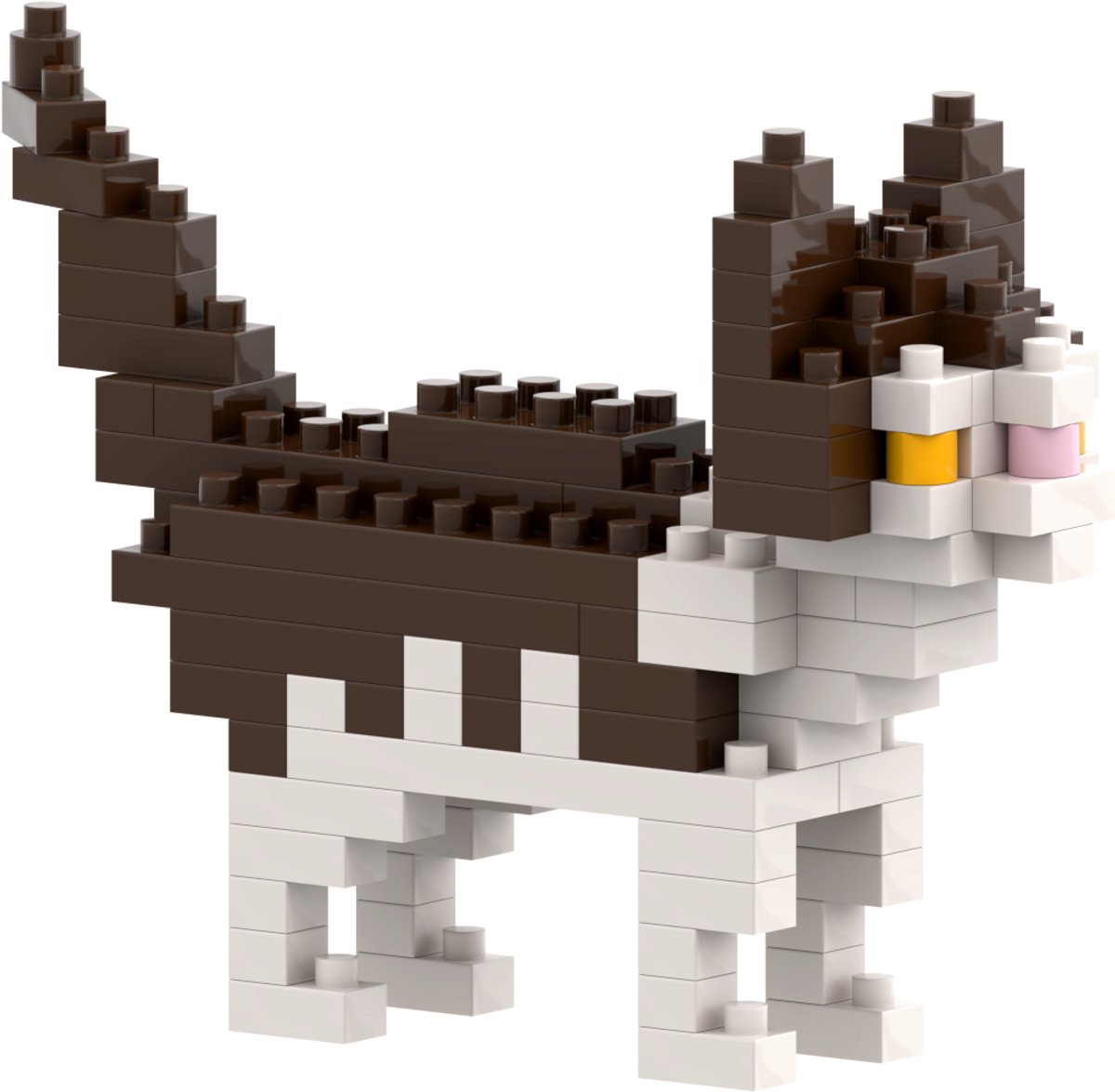 Kat- Brixies- nano-bouwsteentjes