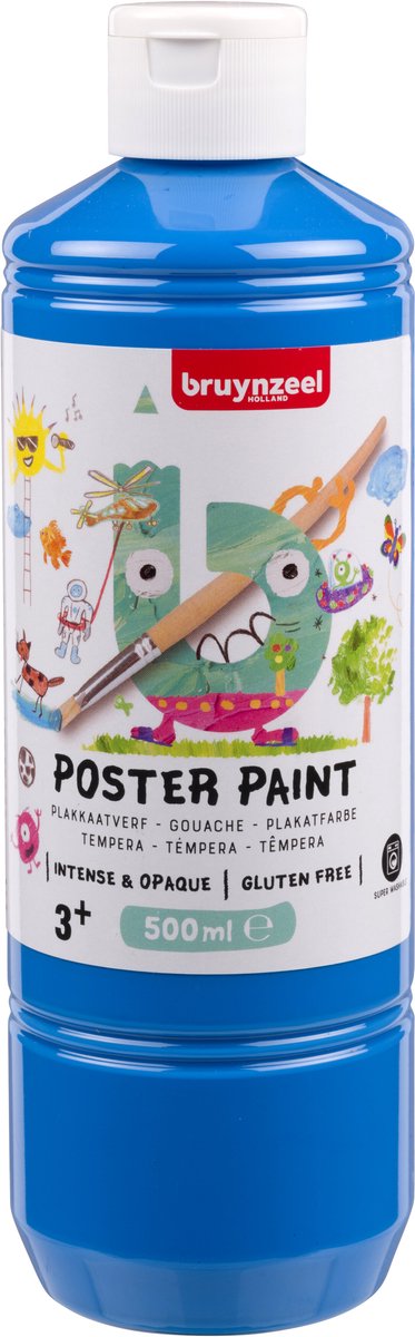 Bruynzeel plakkaatverf 500ml Lichtblauw
