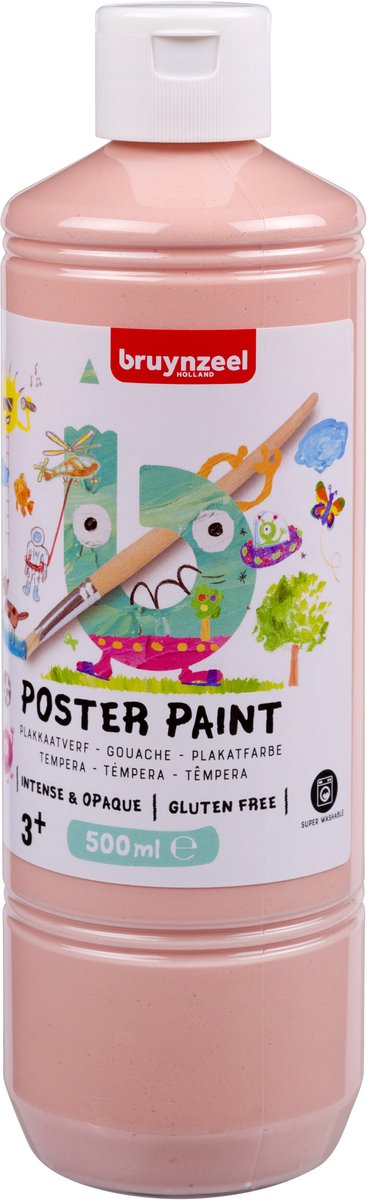 Bruynzeel plakkaatverf 500ml Roze Beige