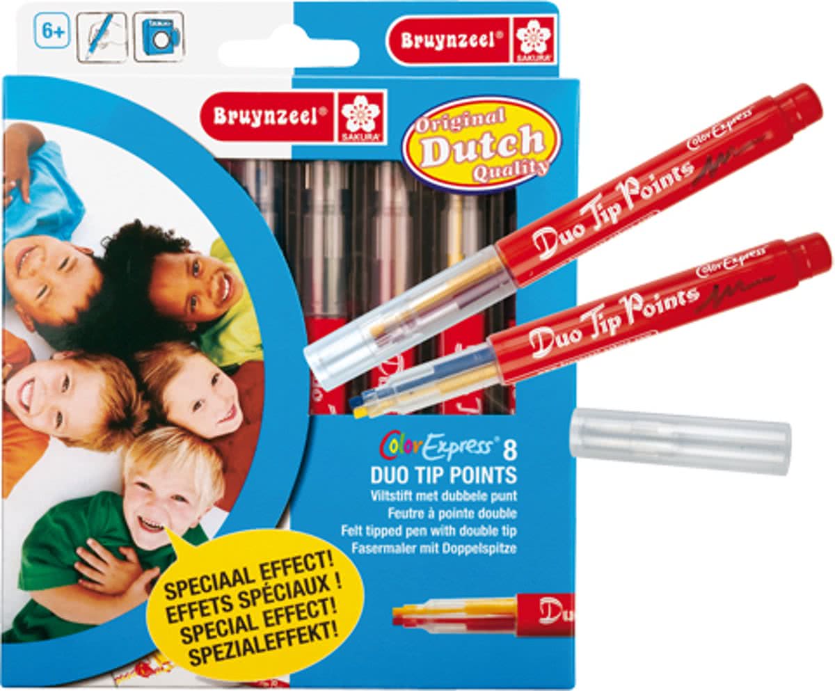 Stiften Bruynzeel Duo Tip Points