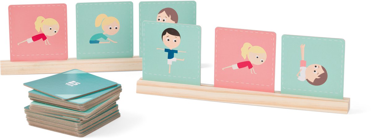 BS Toys – Poseer & Combineer Spel – Bordspel – Kaarten nadoen & matchen – Vanaf 4 jaar