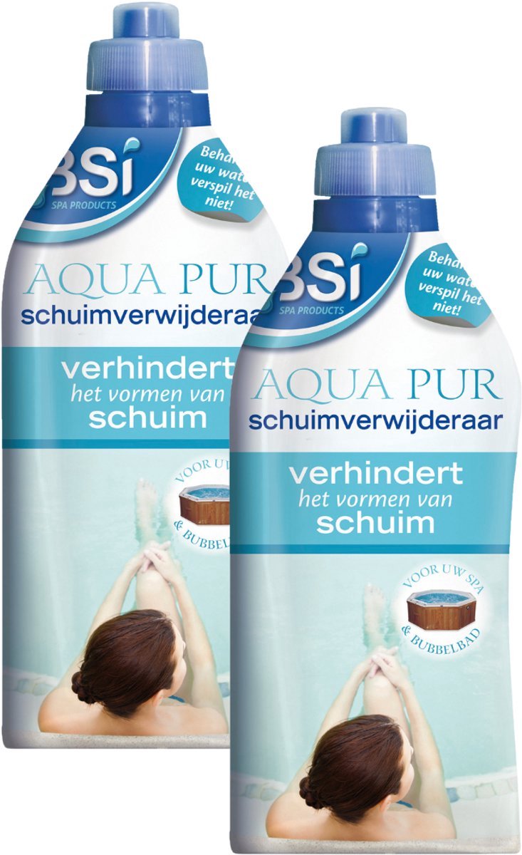   Aqua pur spa schuimverwijderaar 2x1L