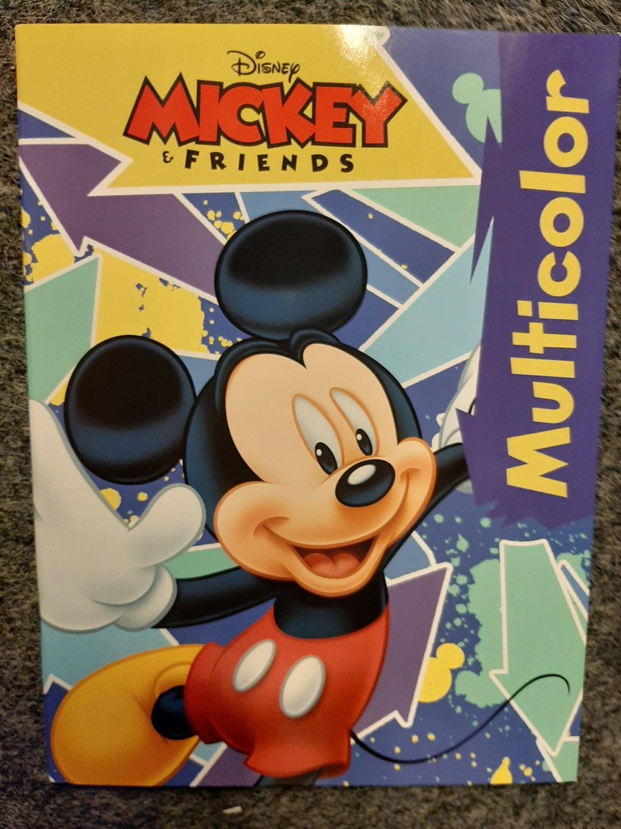 Disney kleurboek Mickey Mouse