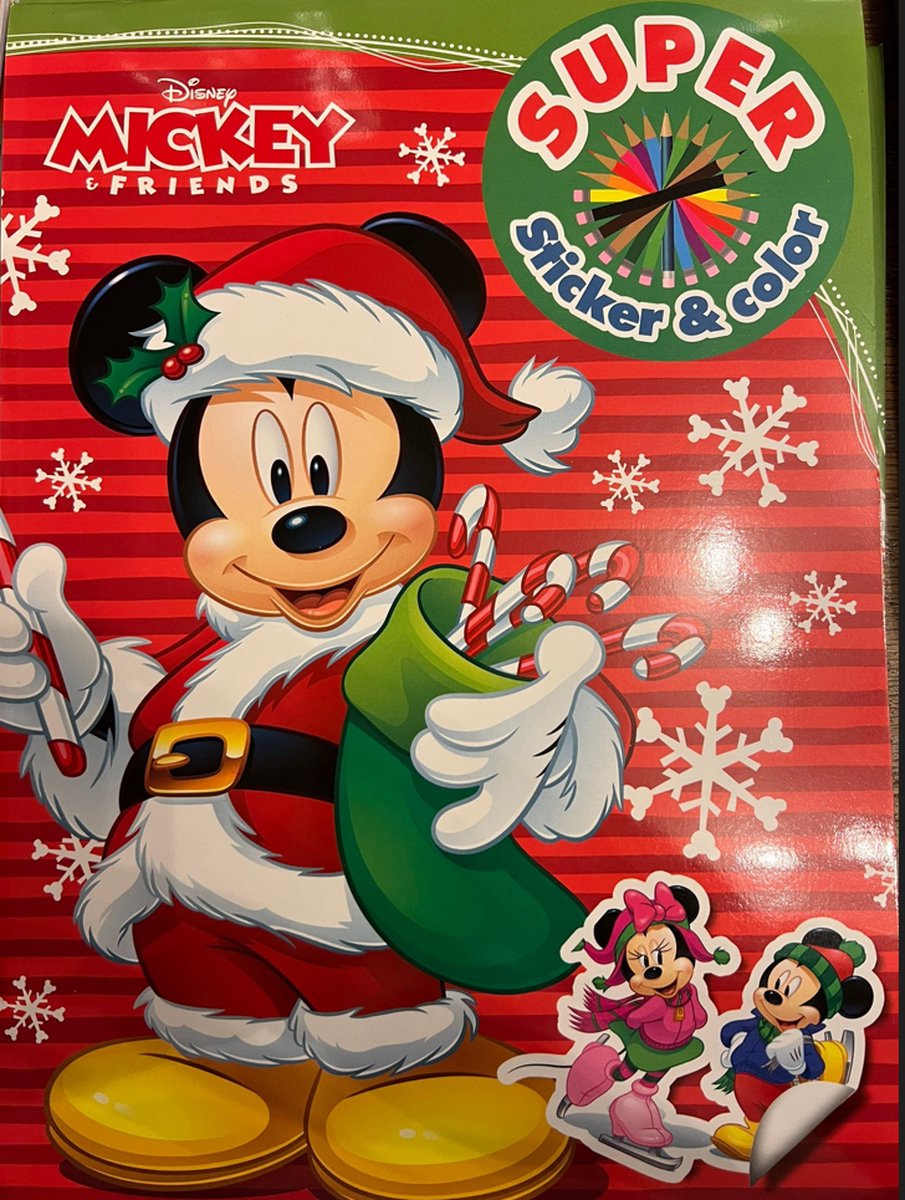 Mickey kleurboek met stickers