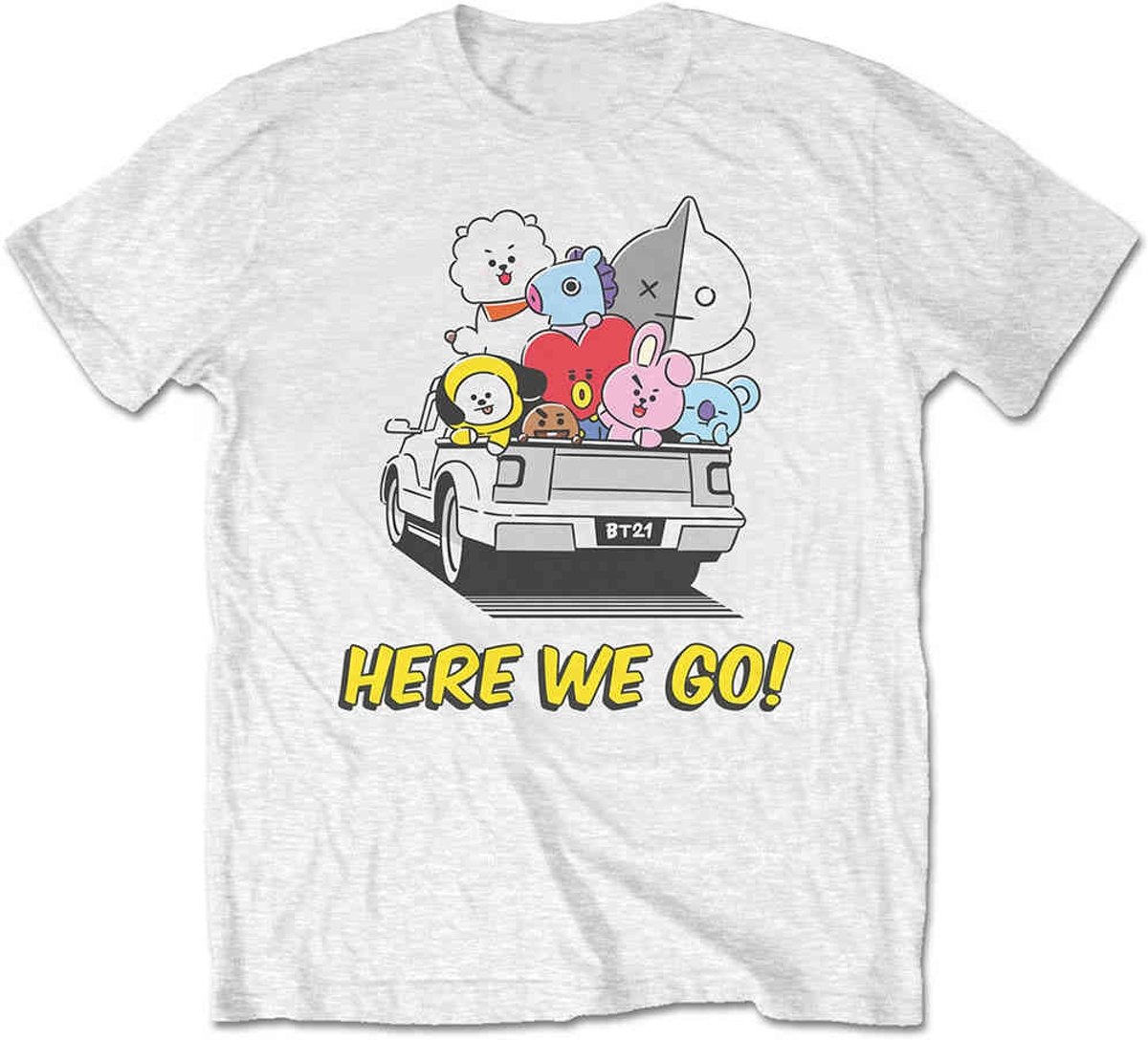 BT21 Heren Tshirt -L- Here We Go Wit