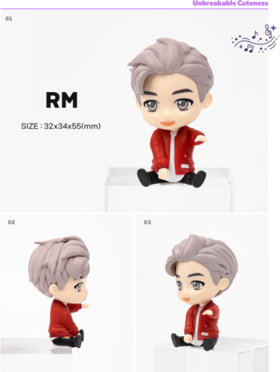 KPOP BTS - TinyTAN - Magic door RM - Monitorfiguur - Beperkte Voorraad - Geimporteerd uit Korea - Gratis verzending