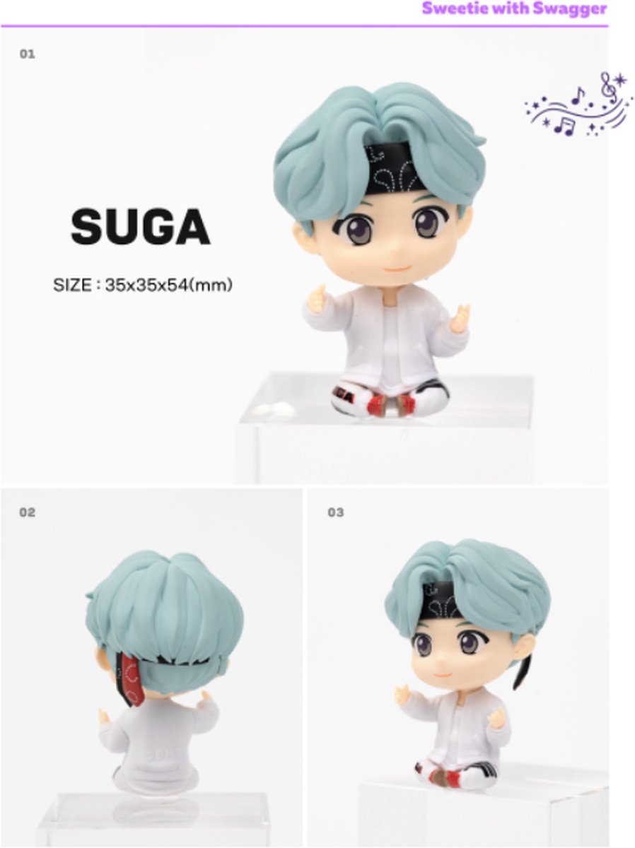 KPOP BTS - TinyTAN - Magic door SUGA - Monitorfiguur - Beperkte Voorraad - Geimporteerd uit Korea - Gratis verzending