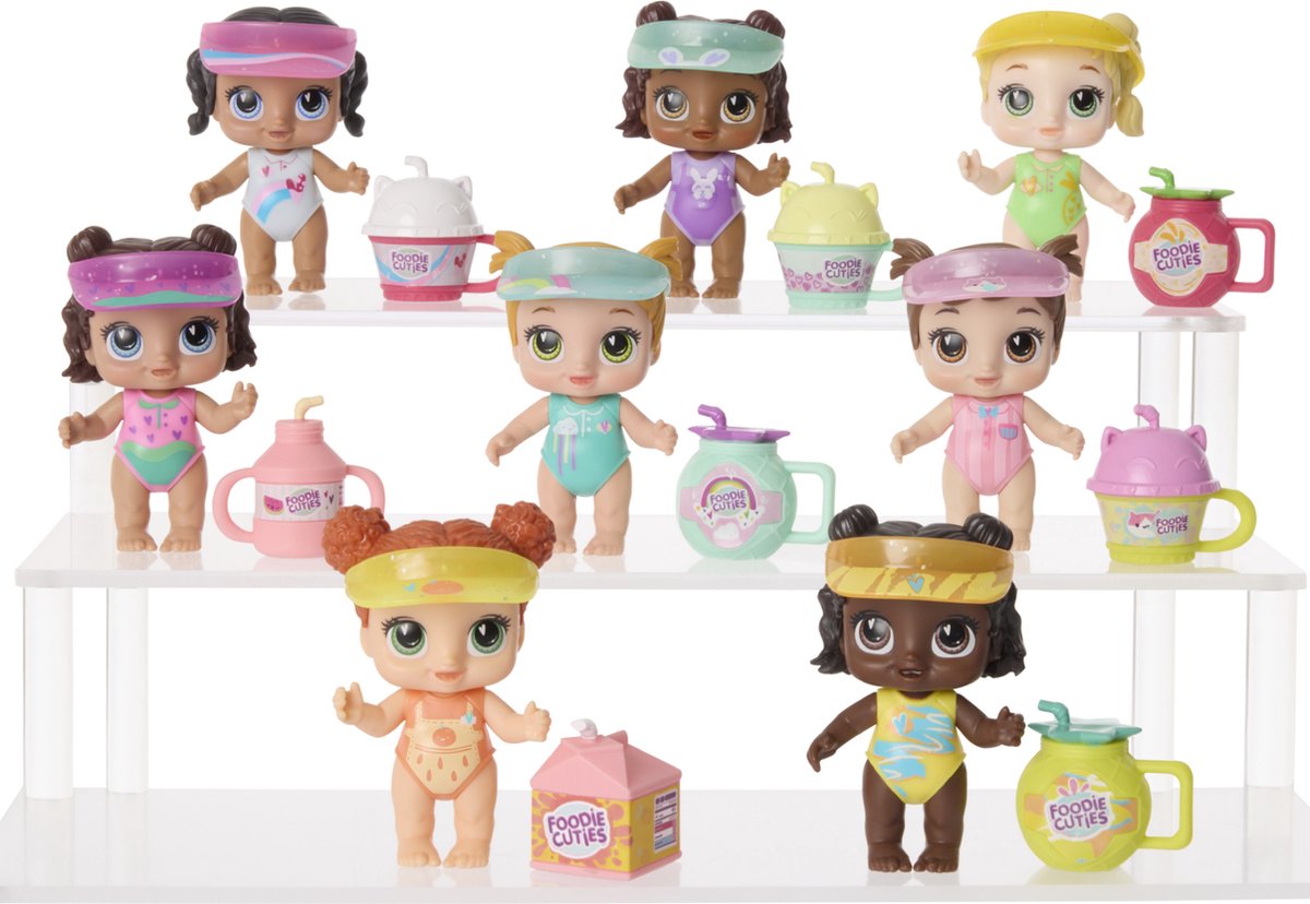 Baby Alive Foodie Cuties, Kleine pop, Vrouw, 3 jaar, Meisjes, 76,2 mm, Meerkleurig
