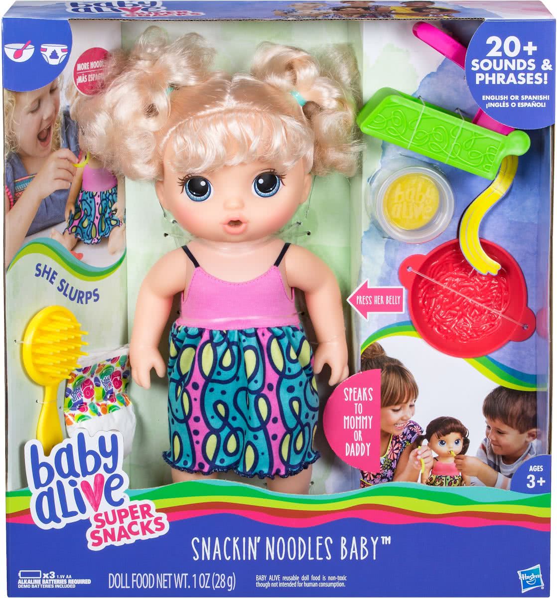 Baby Alive Snoepende Sarah Babypop