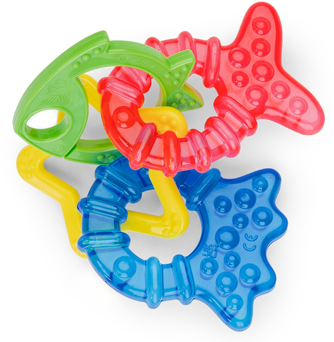 Baby bijtring Cool Critters teether set - Baby Einstein - vanaf 3 maanden