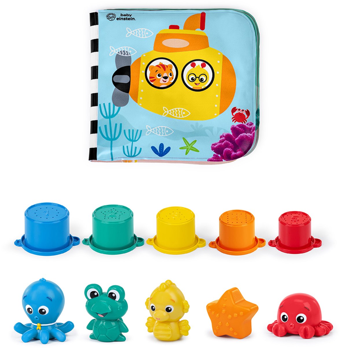 Badspeelgoed set Opus Bath Pals - Baby Einstein - vanaf 3 maanden