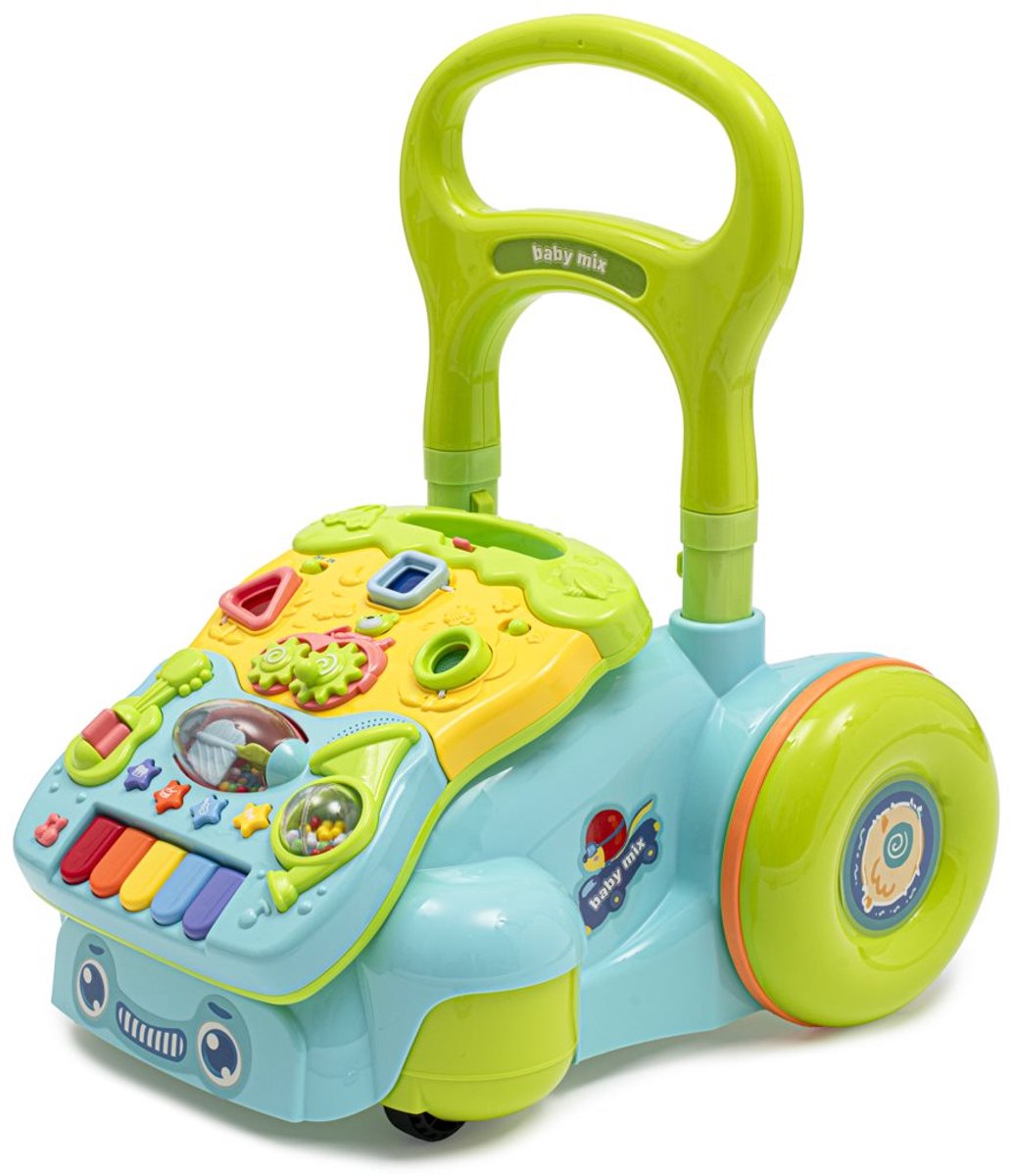   - Loopwagen - Activiteitencentrum - Kleurrijke ontwerp - Piano toetsen - Motorische vaardigheden - Baby speelgoed - Loopstoel - Vormen-sorteerder - Kinderloopwagen - Interactief speelgoed