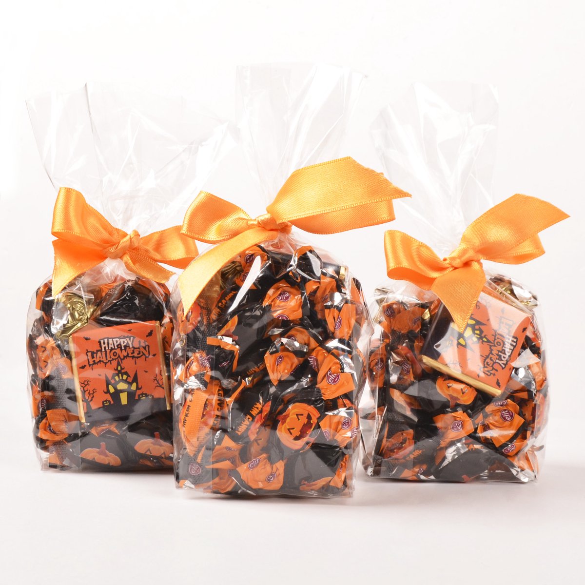 Halloween Snoeppakket - Set van 3 - Pompoensnoep, Bonbon en Madelijn Chocolade