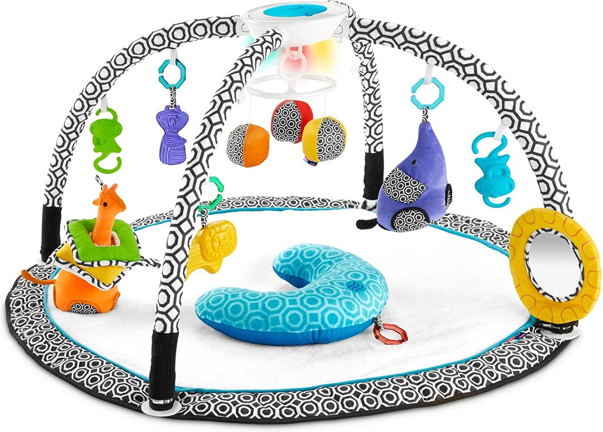 Babygym, Baby cadeau - jongen & meisje, Dierenvriendjes Speelmat, Interactief Speelgoed – Multikleuren