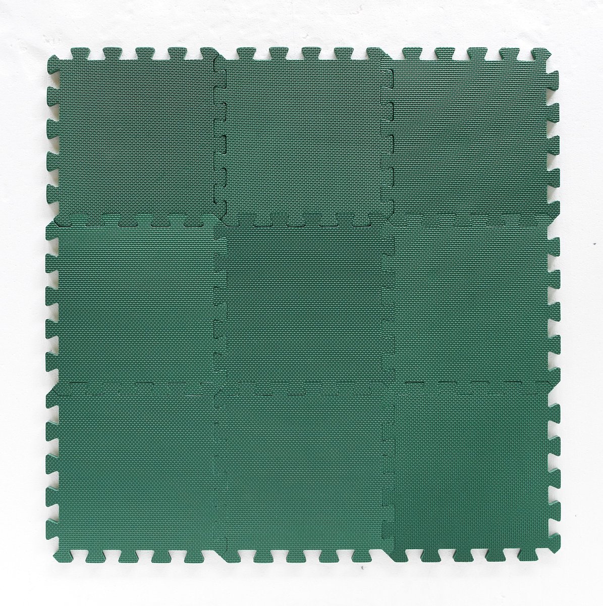 BabyDan Speelkleed Speelmat Tegels Foam Pine Groen 90 x 90 cm