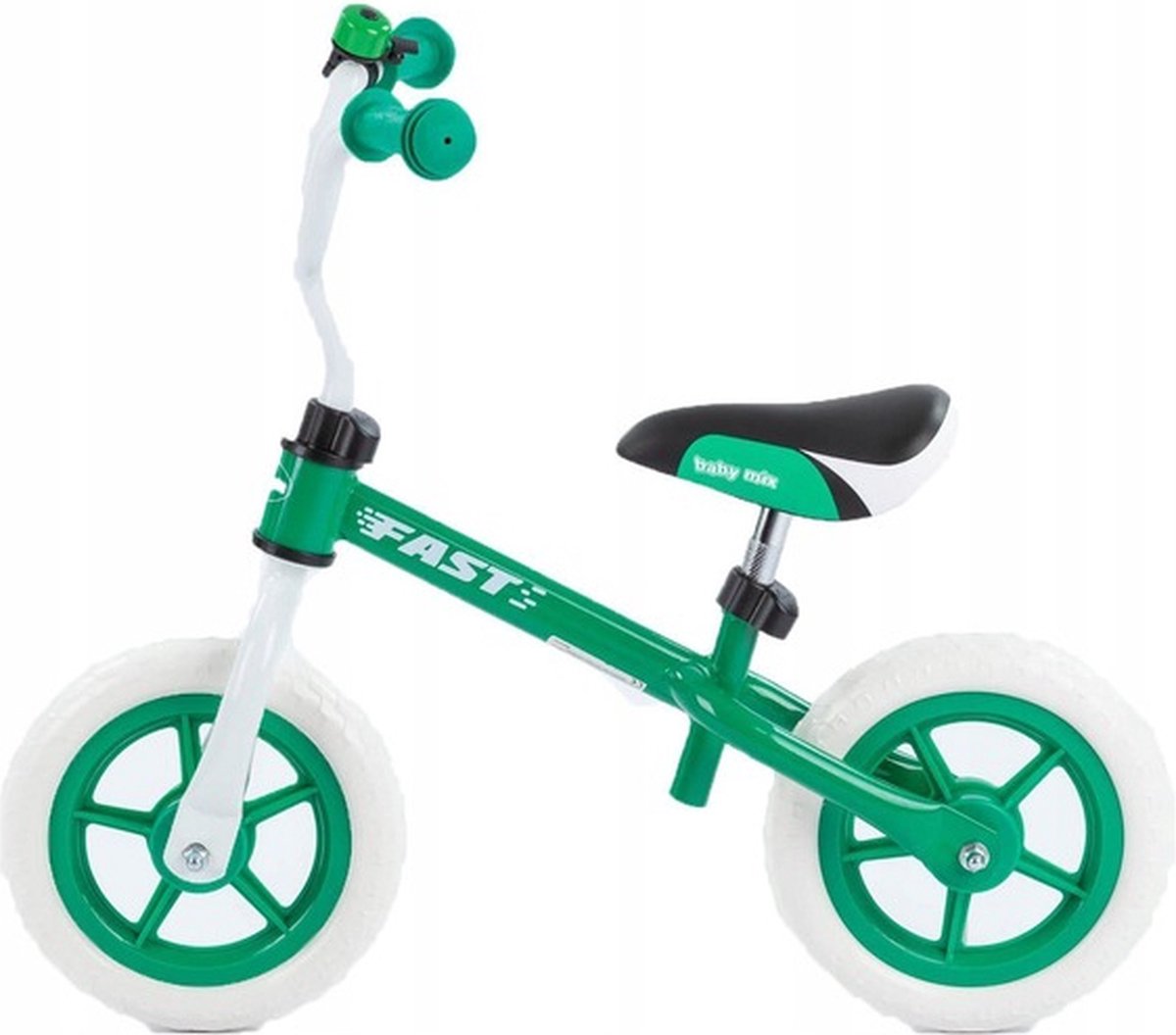 BALANSFIETS GROEN 10 INCH MADEJ (9335681922)  BABY MIX