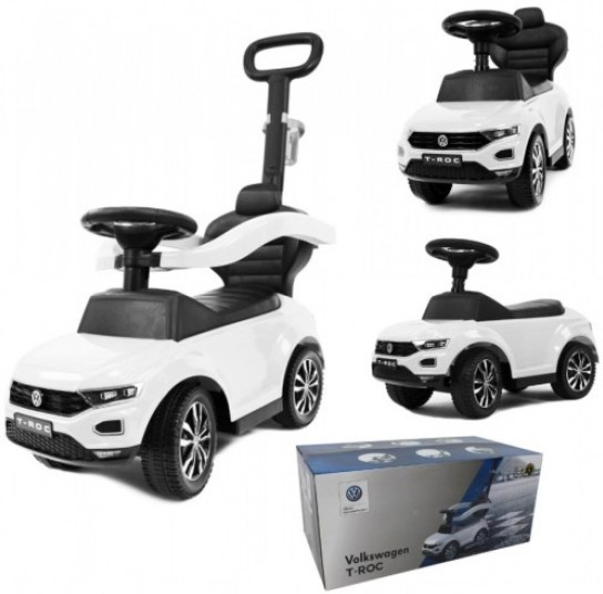 VW T-ROC loopauto wit