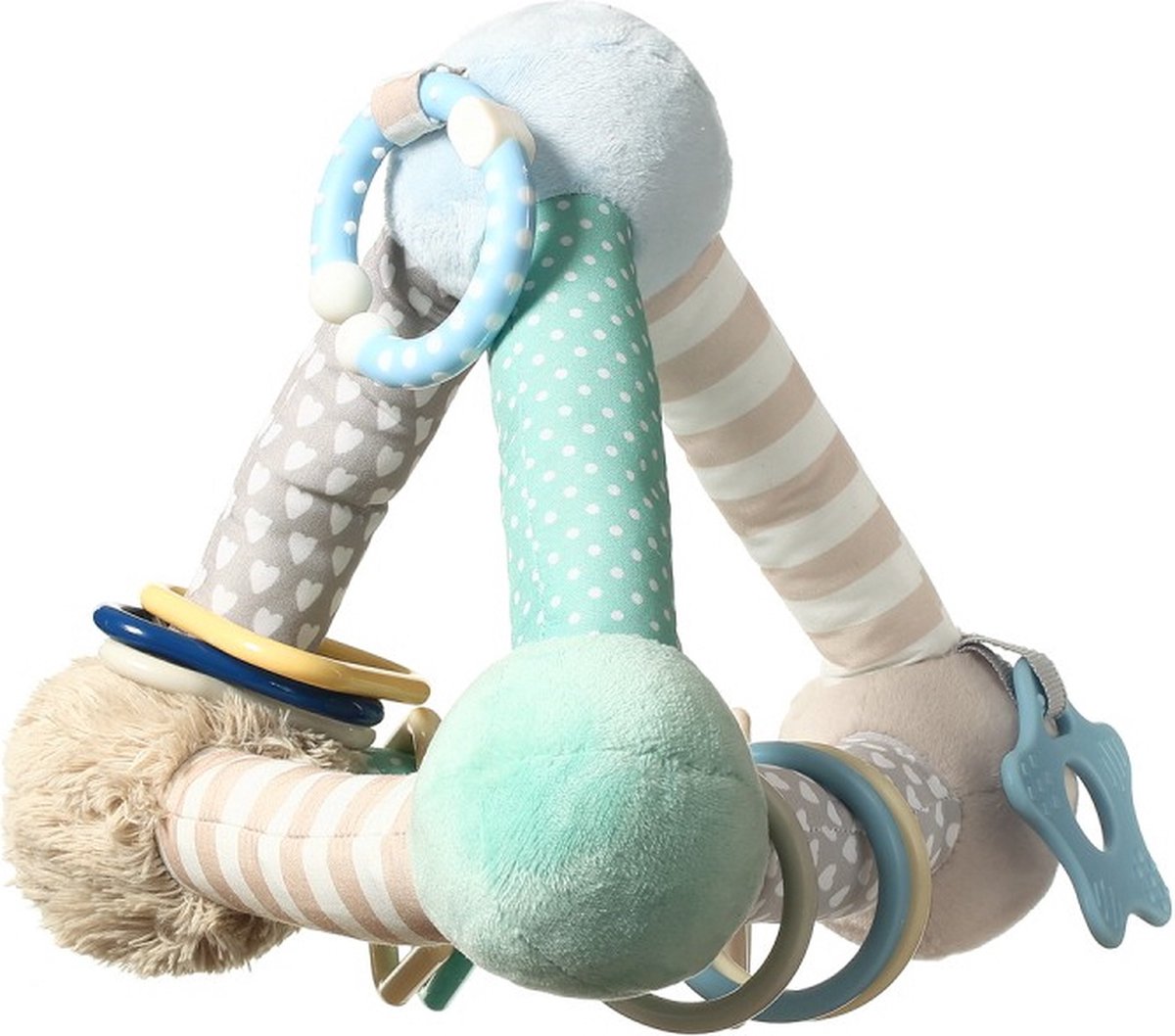 898/02 Educatief Speelgoed Mint Pyramid Babyono