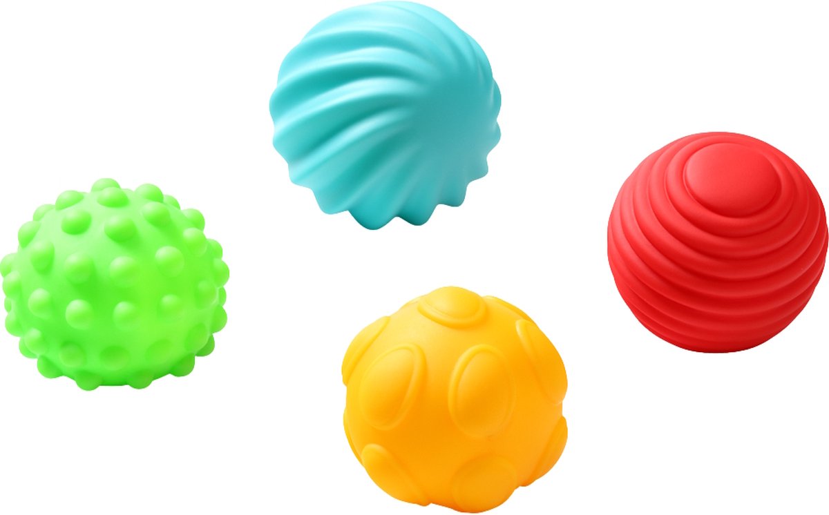 Baby Ono 4 stuks Sensory Balls Speelgoed