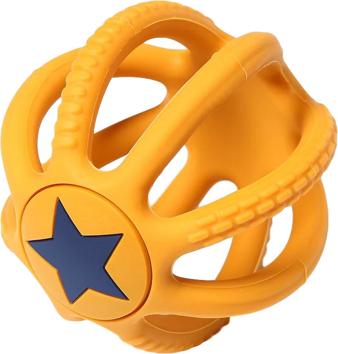 Baby Ono Ortho Okergeel Bijtring 515/01