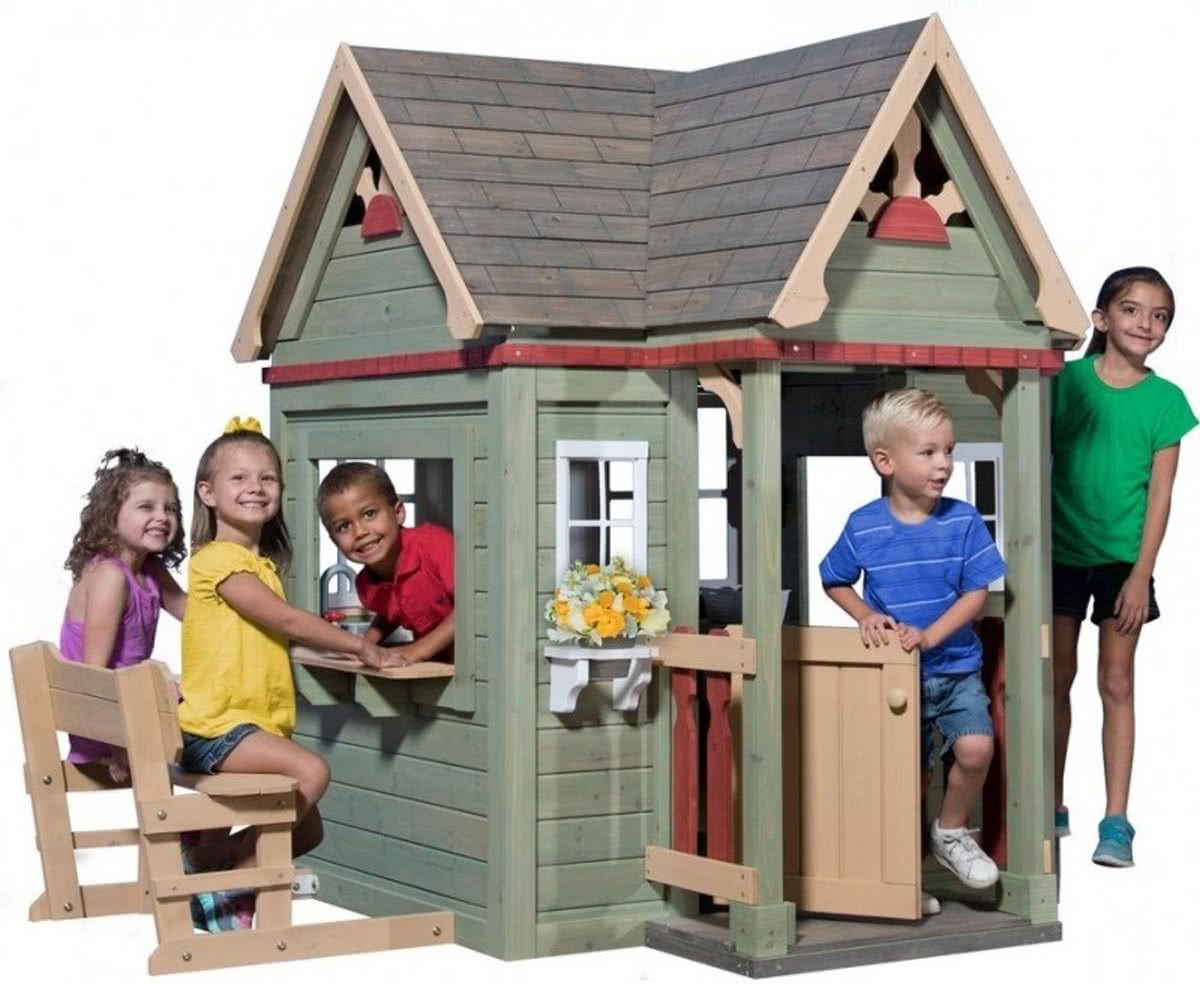 Backyard Discovery speelhuis Victorian Inn - Houten Speelhuisje