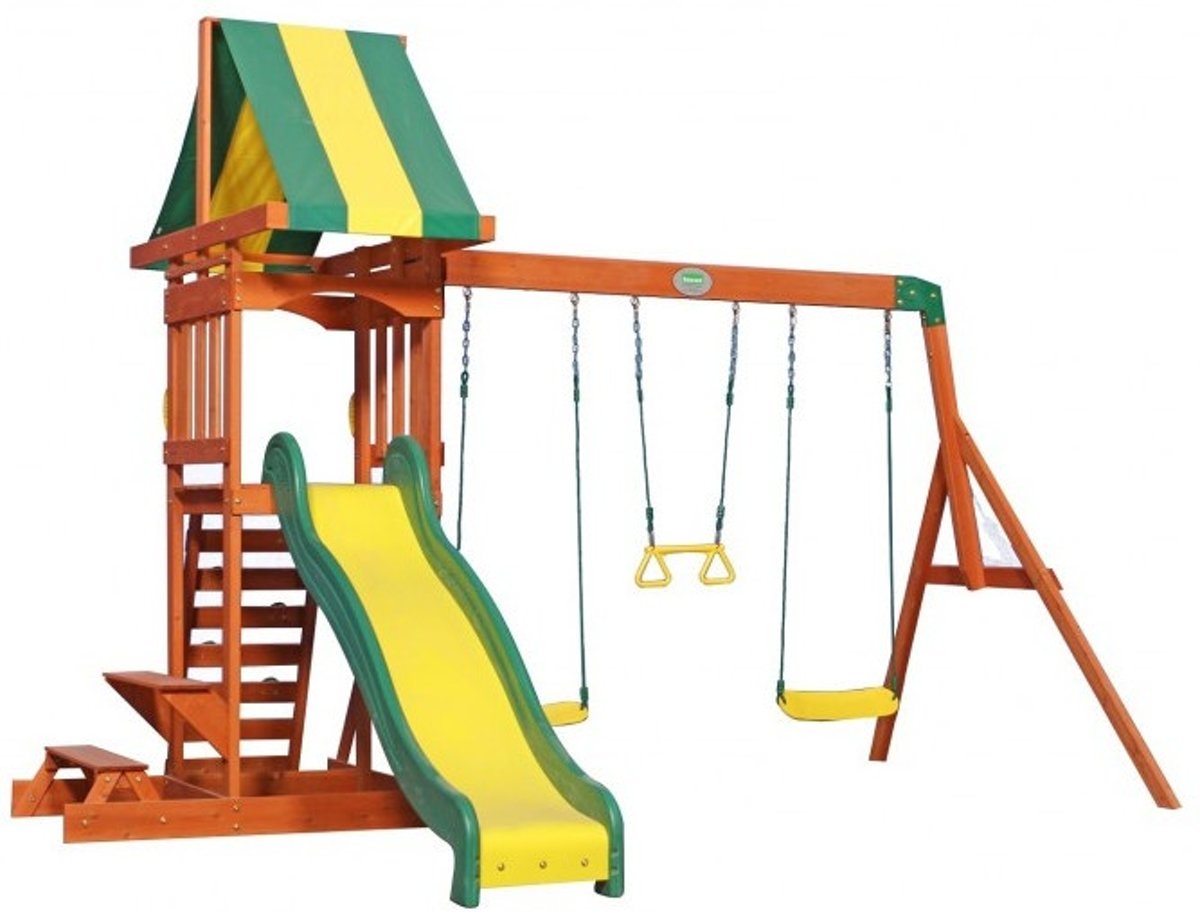 Backyard Discovery Sunnydale Speeltoren Met Schommels 406 Cm