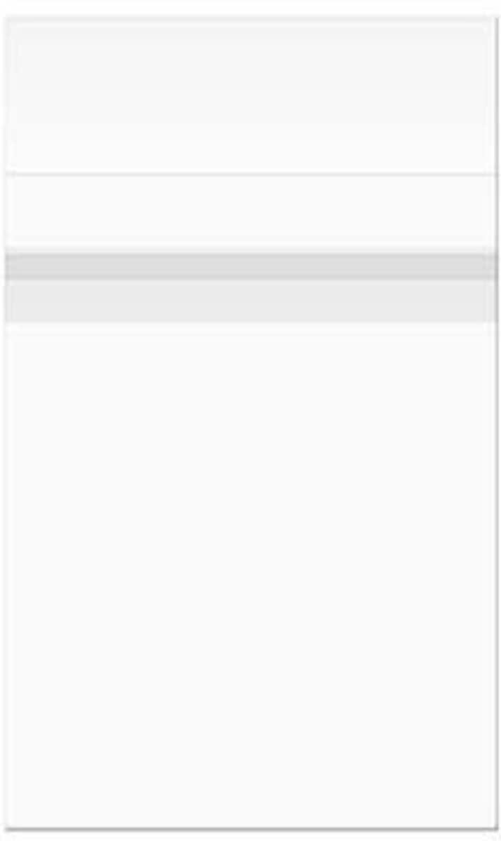 PR75 Veilig hersluitbare plastic zakjes 13.8x18.4+3.2 cm