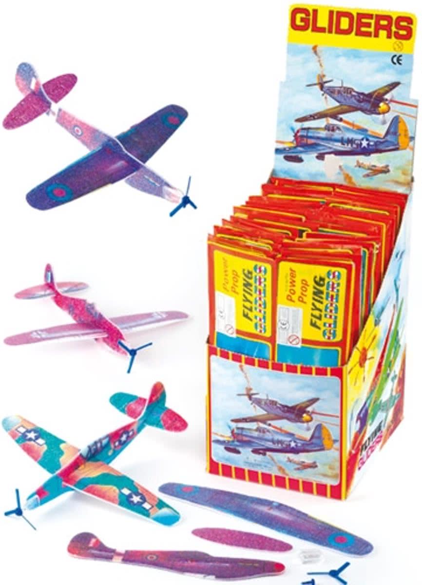 Zweefvliegtuigen  (6 stuks per verpakking)