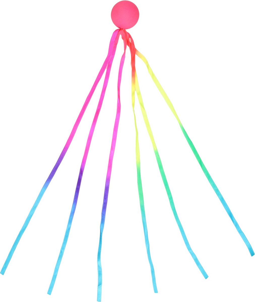 Balletje met Regenbooglint