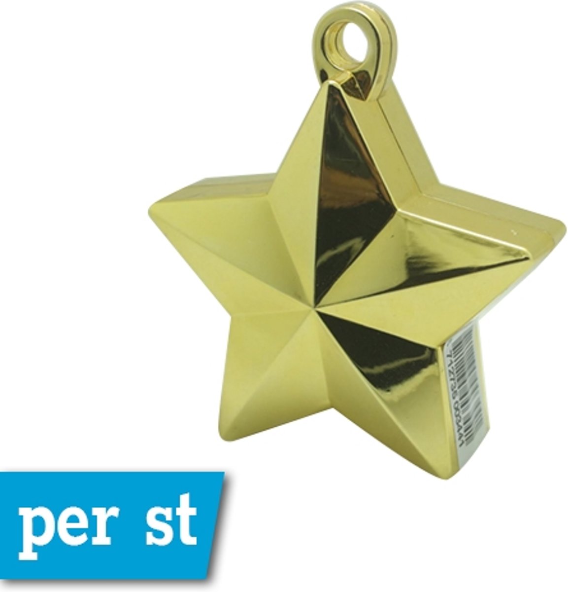 Ballongewicht goud ster.