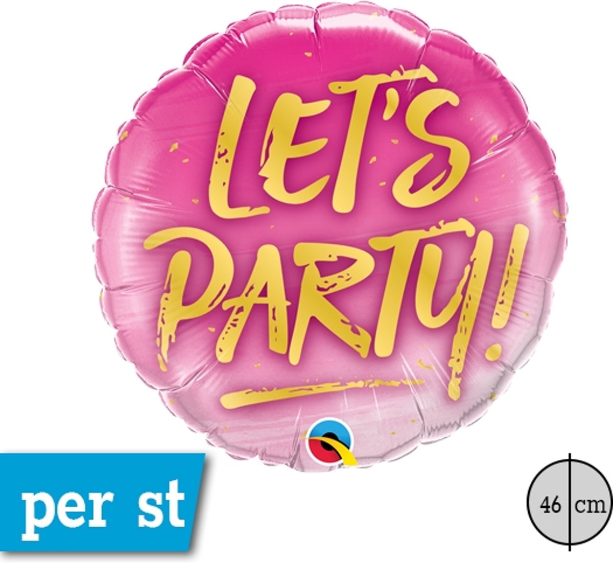 Folie ballon Lets Party!
