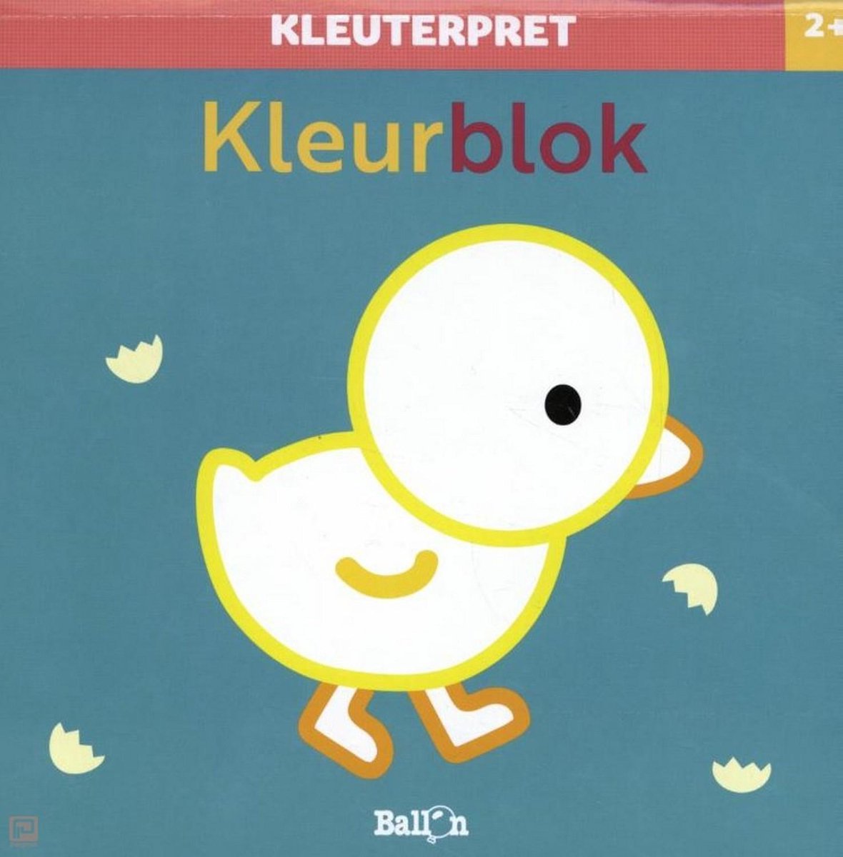 Kleuterpret Kleurblok Kuiken 2+