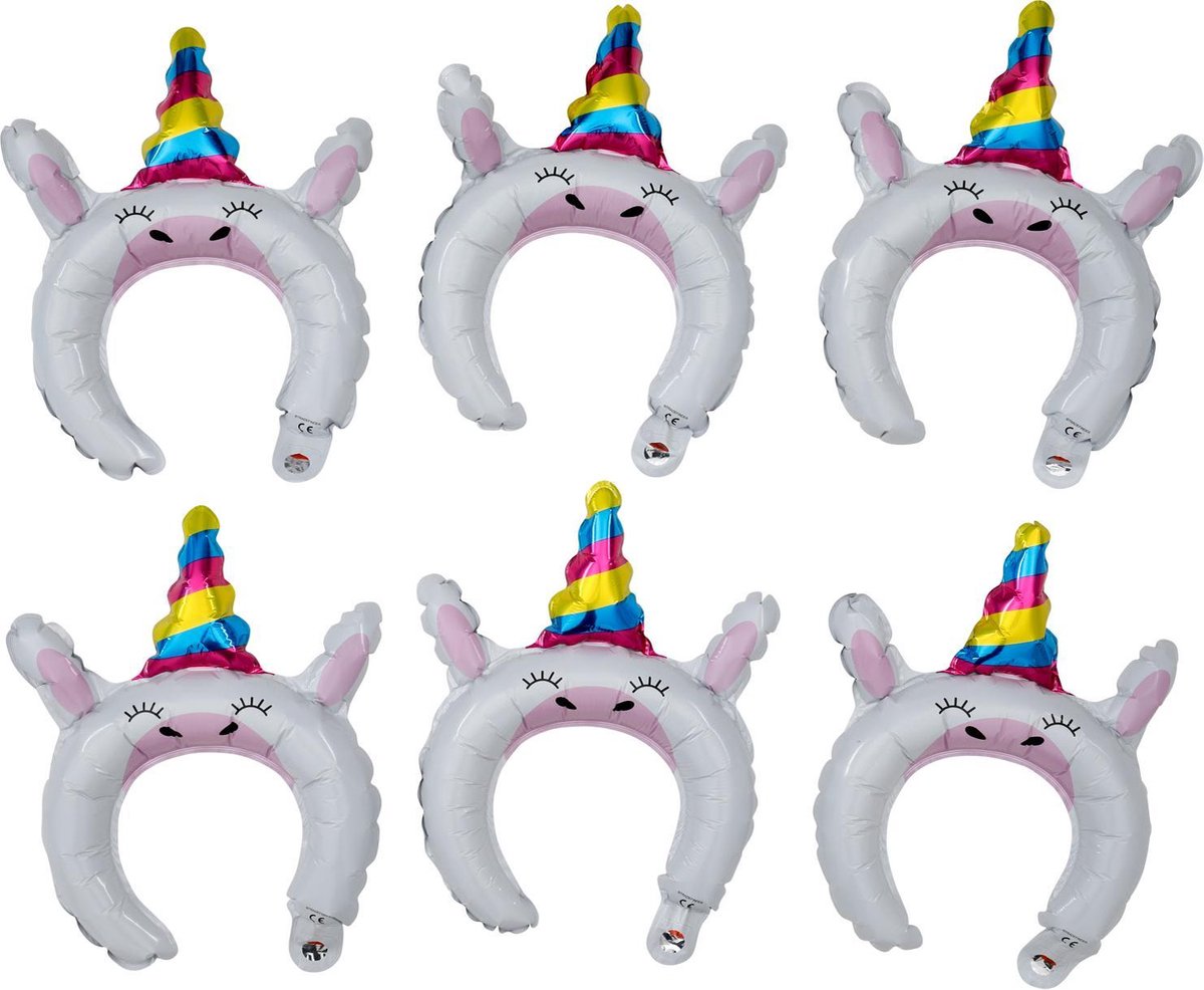 Ballonnen Tiaras 6 stuks