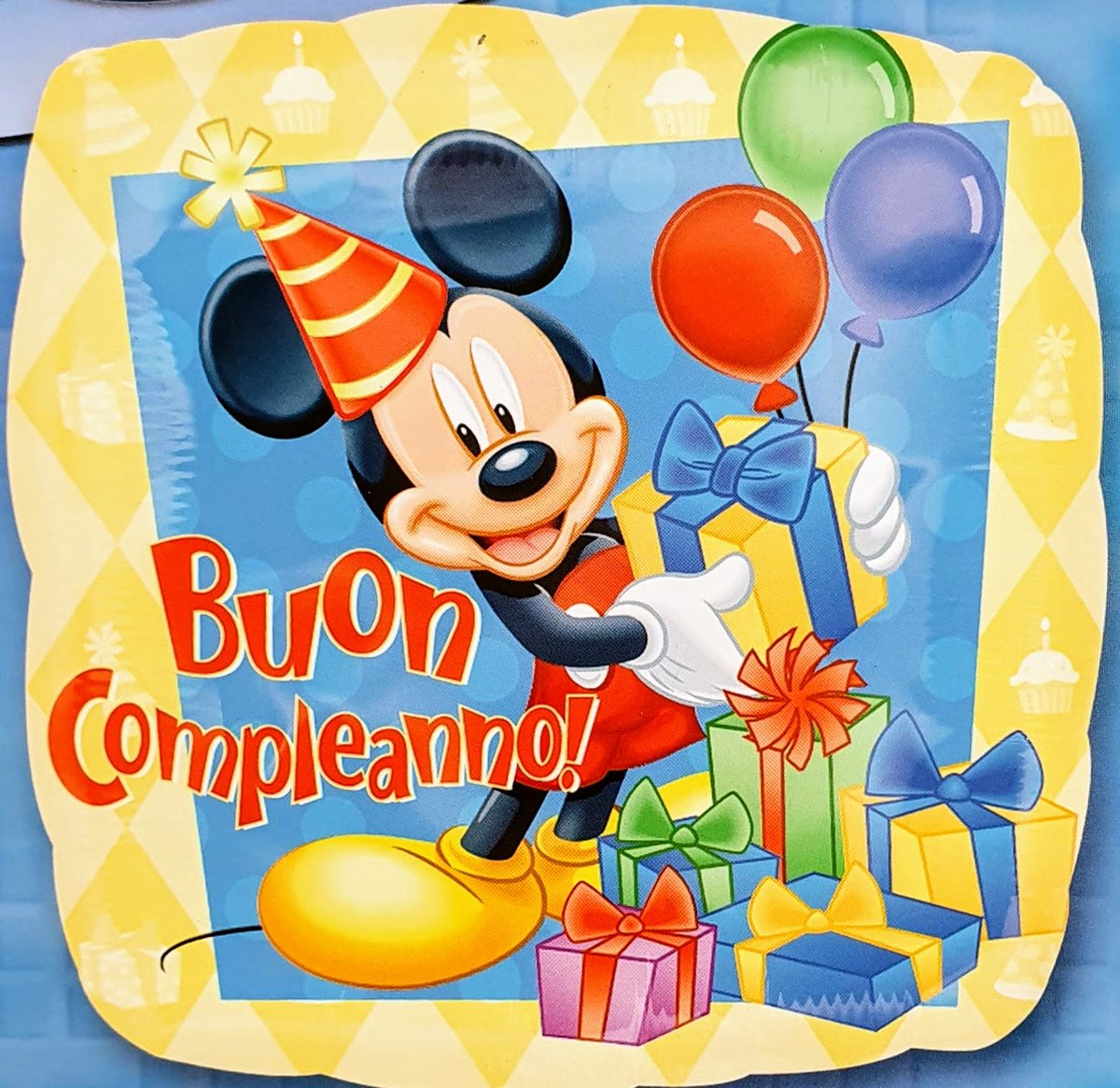Ballon Palloncino Mickey Buon Compleanno (18