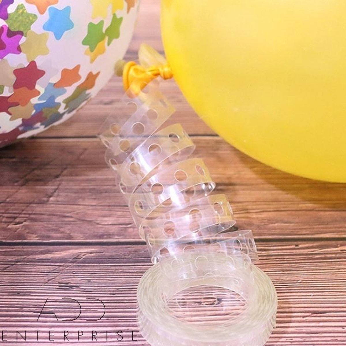 BalloonExpert - Enkel gat ballonnenboog strip 5 meter - Organische ballon strip - Ballonnenhanger - Ballonboog - Ballonstrip - Ballonhanger - Balloon garland kit - Ballonnen boog