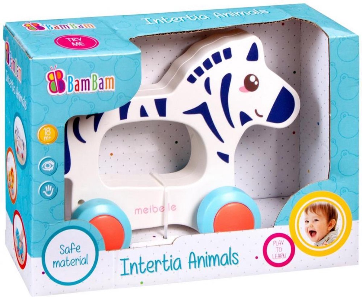 Bam Bam - Zelfrijdende Zebra Auto - vanaf 18 mnd