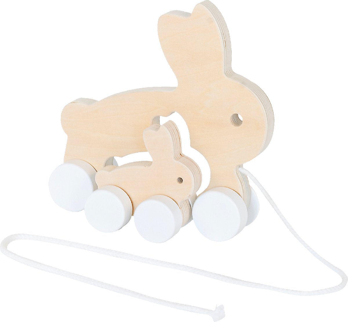 BamBam Wooden Rabbit Trekfiguur