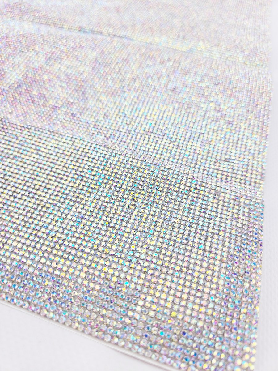 BamBella - Plak lint strass steentjes - Vel glitter plakband - 24cm X 20cm zelfklevend glitters steen hotfix versieren DIY knutselen meisjes craft art scrapbook