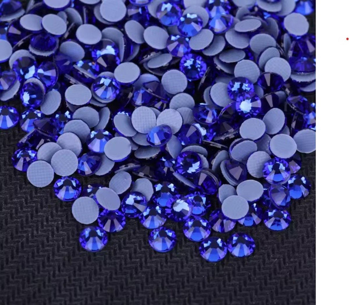 BamBella® - SS16 - Donker blauw - Hotfix strass Steentjes - 1440 stuks - AB strass stenen glitters nail art kleding versieren