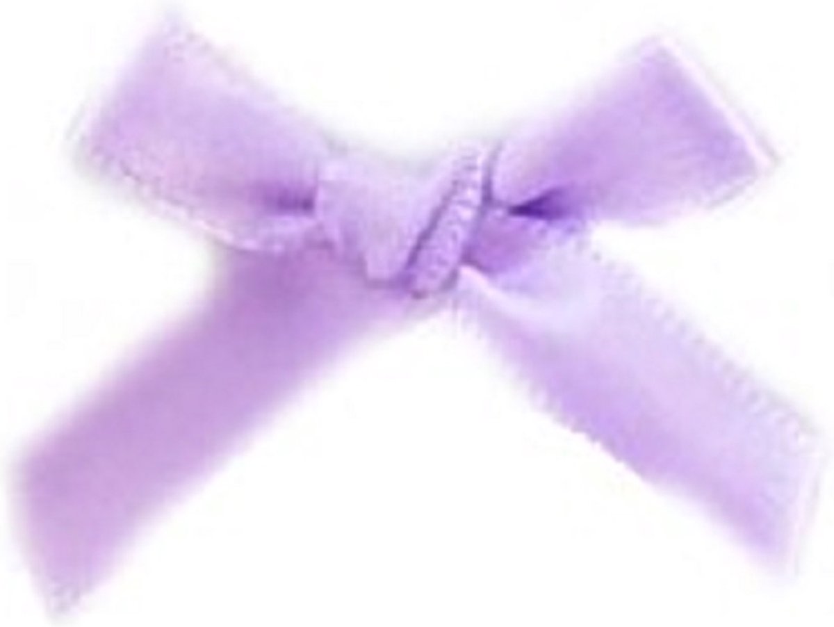 BamBella® - Strikjes -Lila - 100 stuks decoratie knutselen Kleine strikken