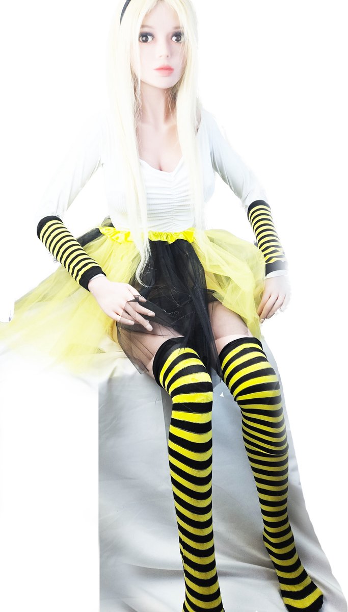 BamBella® - Verkleedkleren Dames - One Size - BIj vleugels - tutu rok - Geel carnaval verkleedkleding