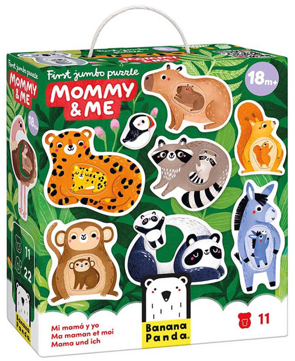 Banana Panda - First Jumbo Puzzel Mama & Ik