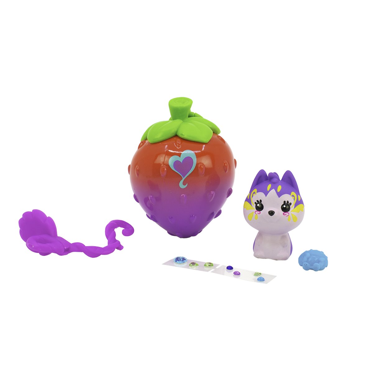 Bananas Verrassing - Aardbeien inclusief accessoires - Speelfiguren